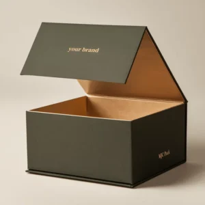 Custom Logo Recyclable Rigid Paper Box for Clothing and Shoes with Magnetic Closure