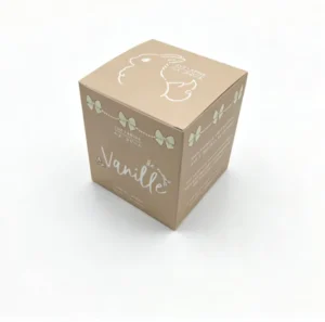Custom Logo Recyclable Small Cardboard Candle Gift Storage Box
