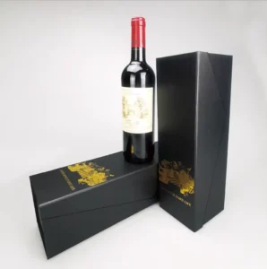 Custom Logo Recyclable Sustainable Wine Cardboard Paper Box Packaging