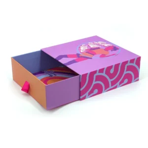Custom Logo Rigid Cardboard Drawer Gift Box for Small Jewelry