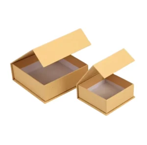 Custom Logo Rigid Cardboard Folding Magnetic Gift Box