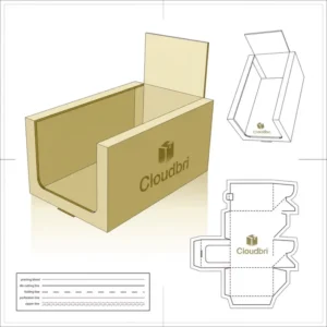 Custom Logo Rigid Cardboard Gift Box with Removable Lid and Base