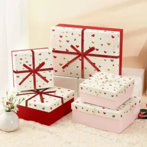 Custom Logo Rigid Perfume Jewelry Box with Embossing Matt Lamination Art Paper Lid and Base