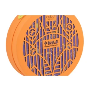 Custom Logo Round Cylindrical Mooncake Packaging Box for Cake and Corporate Gifts