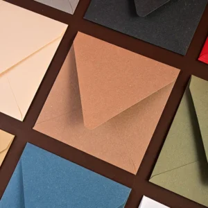 Custom Logo Self-Seal Large Cardboard Envelopes, Blank, INS Style