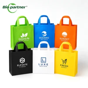 Custom Logo Size Printed Reusable Plain Non Woven Bag Fabric Promotional Laminated Non Woven Shopping Clothing Packaging