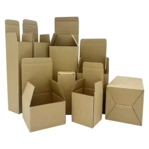 Custom Logo Stock Corrugated Cardboard Mailing, Moving, and Shipping Boxes