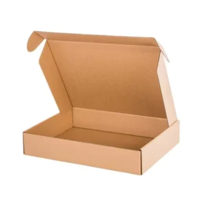 Custom Logo UV-Coated Recyclable Kraft Corrugated Airplane-Shape Mailer Boxes for Shoes and Clothing