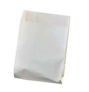 Custom Logo White Paper Bag Recyclable Kraft Paper Gift Packaging Bag for Business