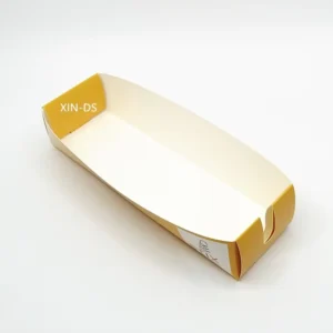 Custom Lolly Waffle Stick Box Ice Cream Bubble Waffle Paper Tray