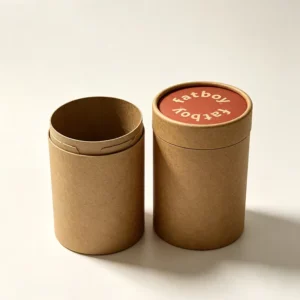 Custom Luxury Cardboard Cylinder Tea Packaging Box Eco Friendly Paper Tube Canister Factory