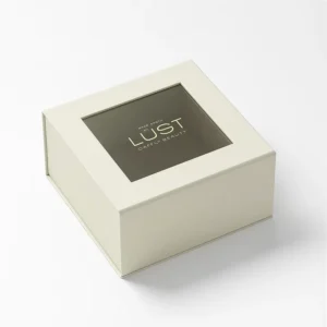 Custom Luxury Paper Gift Box With PET/PVC Window and Magnetic Closure