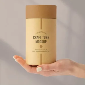 Custom Made Spiral Shaped Kraft Paper Food Packaging Tubes for Pet Food and Sugar with Logo Printing