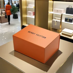 Custom Magnetic Closure Rigid Folding Cardboard Gift Box with Lid
