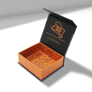 Custom Magnetic Closure Rigid Paperboard Boxes Matte Lamination for Gift Packaging