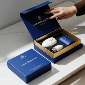 Custom Magnetic Skin Care Serum Box for Cosmetic and Beauty Devices