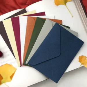 Custom Mini Paper Envelopes Wedding Party Invitation Cards Paper Envelopes Packaging with Logo
