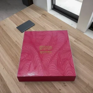 Custom Modern Inner Heaven and Earth Cover Lid Rigid Paper Box Set with Offset Printing and Sponge Lining for Gift Packaging