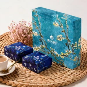 Custom Mooncake Gift Box for Pastries and Donuts with Custom Print