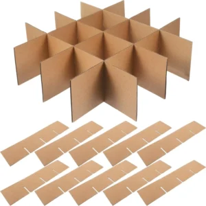 Custom Moving Box Cardboard Paper Dividers Paperboard Inserts
