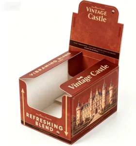 Custom Paper Cardboard Display Packaging Box with Custom Logo and Design