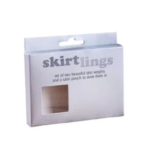 Custom Paper Gift Box with Transparent Window and Color Printing