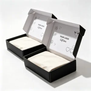 Custom Paper Gift Packaging Clothing Box and Cardboard Packaging Solution