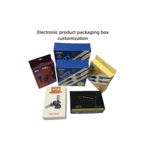Custom Paper Packaging Boxes for Electronics, Headphones, Chargers, and Keyboards