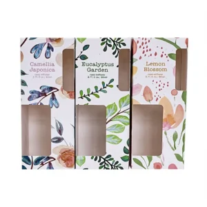 Custom Paper Window Packaging Box for Perfume, Aromatherapy, and Essential Oil