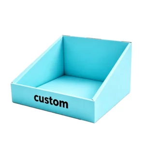 Custom Paperboard Display Box with Film Lamination and Offset Printing
