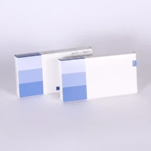 Custom Portable Paper Packaging Boxes UV Coating Glitter Finish for Product Display