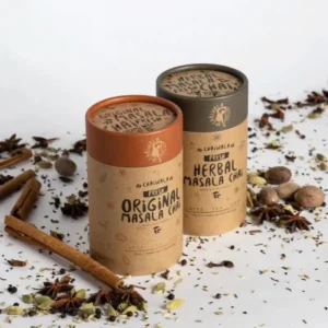 Custom Print Brand Design Luxury Cardboard Sweet Paper Box Chocolate Cookie Granola Package Round Food Cylinder Packaging Can