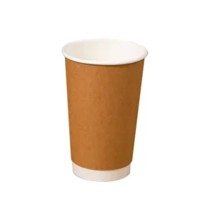 Custom-Print Cardboard Paper Coffee Cups with Lids, Single-Wall Hot Drink and Bubble Tea Cups