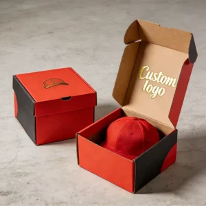 Custom Printed Baseball Cap Packaging Box Shipping Box