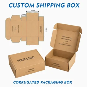 Custom Printed Cardboard Corrugated Mailer Shipping Box for Electronics