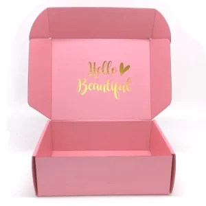 Custom Printed Cardboard Paper Packaging Box with Logo OEM ODM