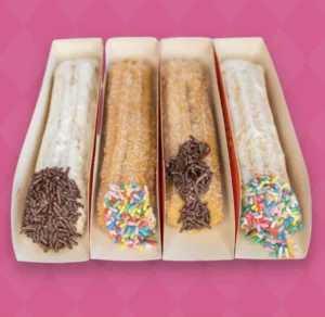 Custom Printed Churro Paper Tray