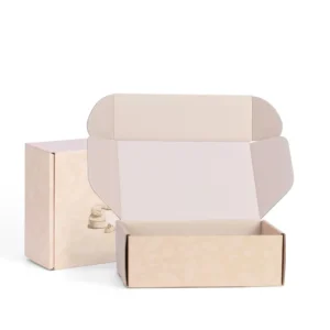 Custom Printed Corrugated Cardboard Gift Packaging Mini Small Mailer Shipping Box