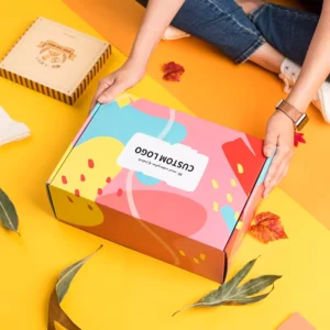 Custom Printed Corrugated Gift Box for Toys, Clothes, or Shoes