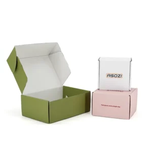 Custom Printed Corrugated Mailer Boxes for E-Commerce Shipping and Brand Packaging