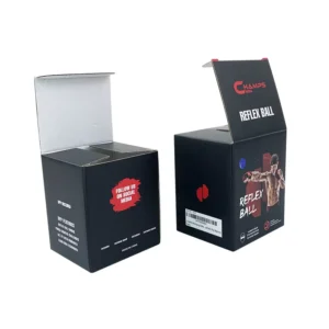 Custom Printed Corrugated Paper Packaging Box for Reflex Ball