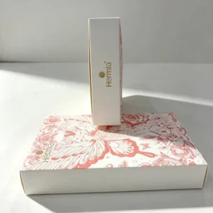 Custom Printed Cosmetic Skin Care Folding White Cardboard Box