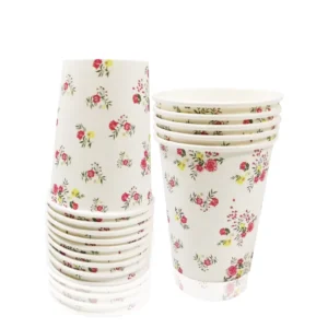 Custom Printed Disposable Coffee Paper Cups