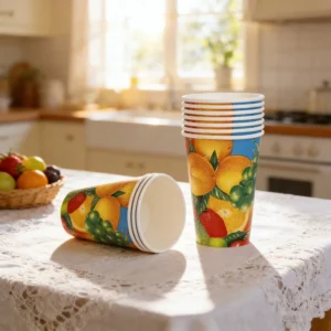 Custom Printed Disposable Paper Cup for Cold Drinks