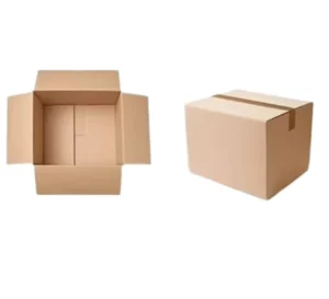 Custom Printed Embossed Corrugated Mailer Box with Handle and Custom Shape