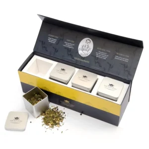 Custom Printed Empty Paper Cardboard Presentation Loose Tea Gift Packaging Box