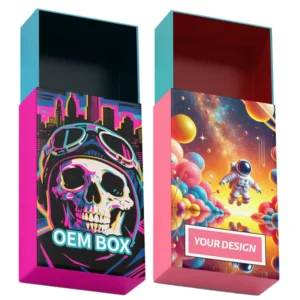 Custom Printed Fancy Cardboard Gift Box Package With Logo Retail Display Box
