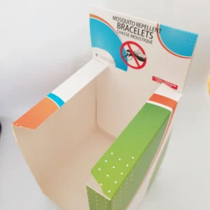 Custom Printed Foldable Recyclable Paper Display Box for Retail
