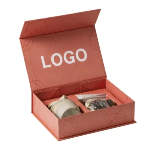Custom Printed Folding Rigid Gift Box for Tea Set