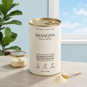 Custom Printed Food Grade Protein Powder Paper Canister and Biodegradable Paper Tube Packaging